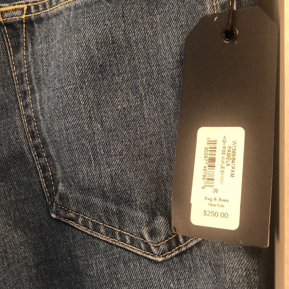 NWT Rag & Bone High Waist Skinny Jeans - Picture 5 of 8